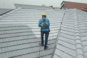 Pitch Tiles Roof Repair in Singapore